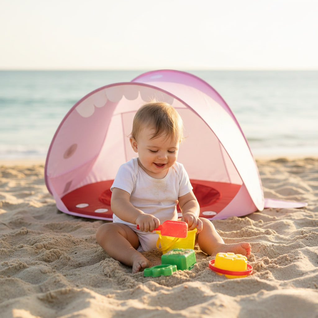 Barraca Infantil de Praia com Proteção UV