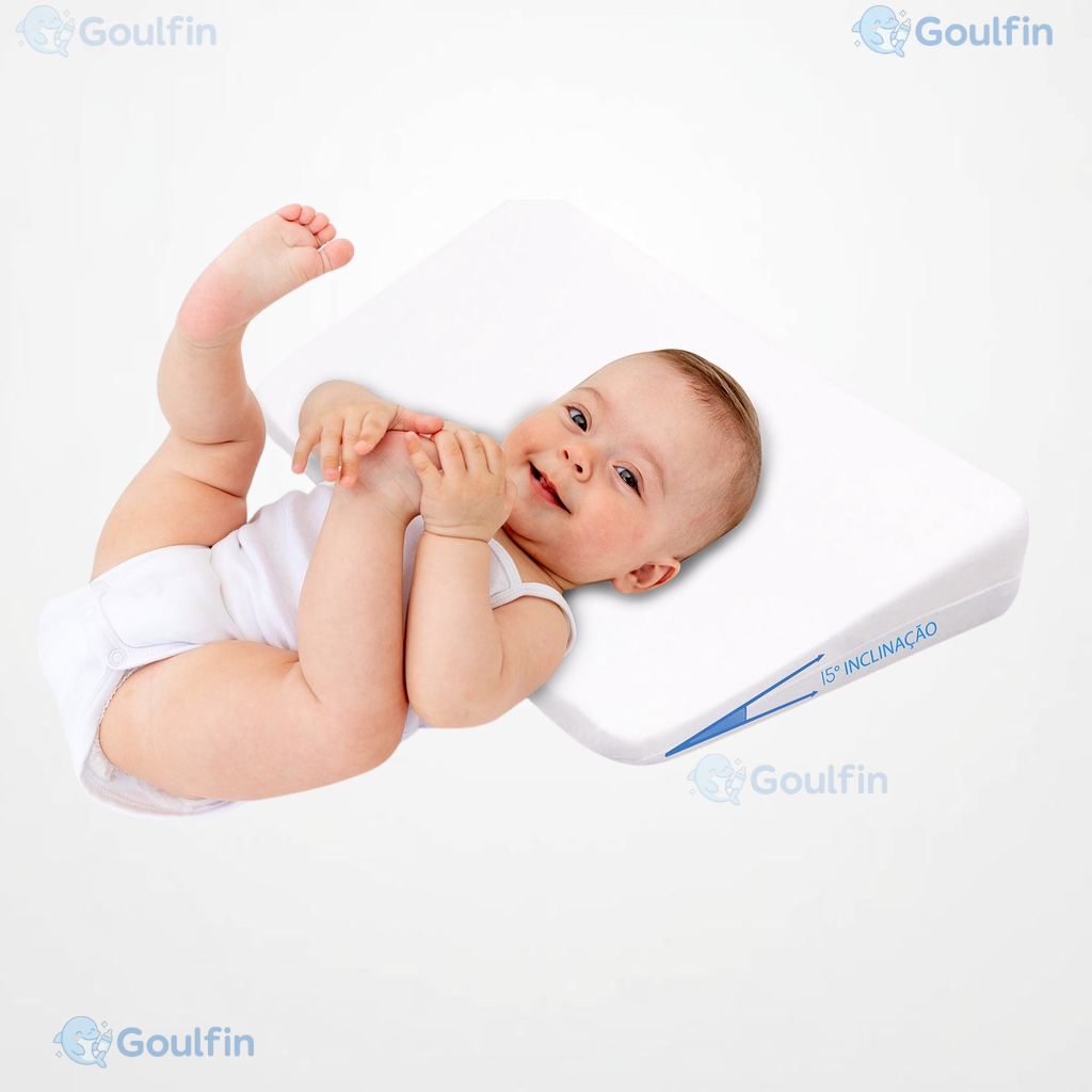 Kit Travesseiro Anti Refluxo Goulfin