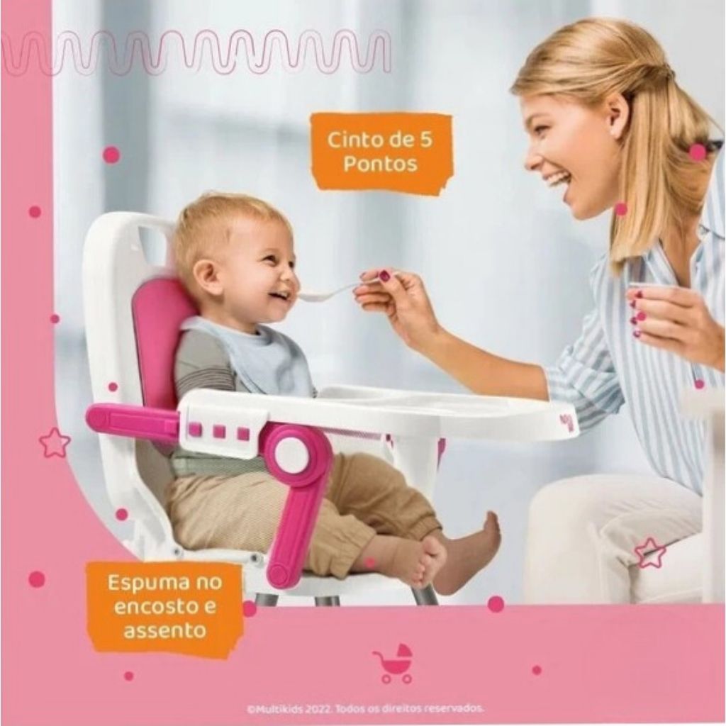 Cadeira de Alimentação 3 em 1 Berry