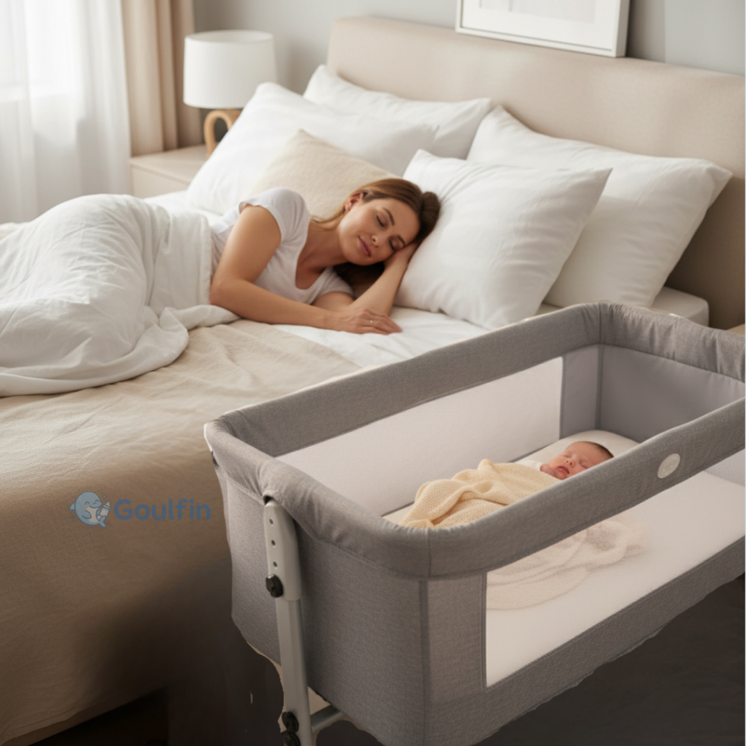 Berço Portátil 3 em 1 Goulfin