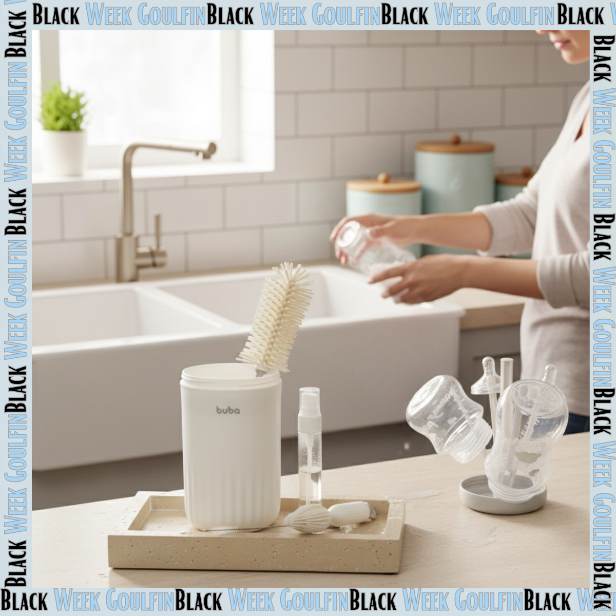 Kit de Limpeza de Mamadeira com Estojo