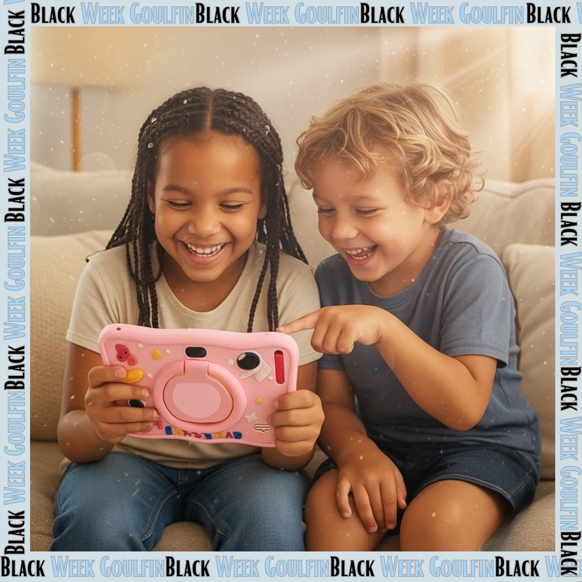 Tablet Infantil com Caneta Touch 6” Android 13, 64GB, 4GB RAM