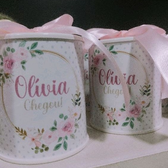 10 mini tubolata personalizada nascimento.