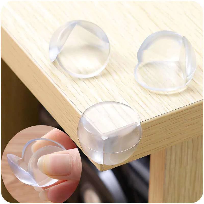 Kit com 12 Protetores de Canto em Silicone Macio
