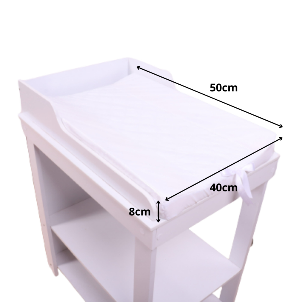 Trocador de Comoda Anatômico P com Capa Plástico Luxo para Bebe