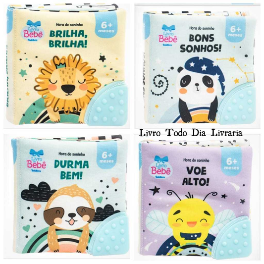 Coleção Livrinhos de Pano para Bebês Me sinto bem/Hora do Soninho