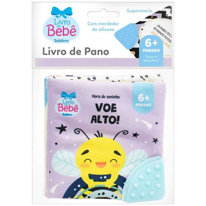 Livro de Pano com Mordedor