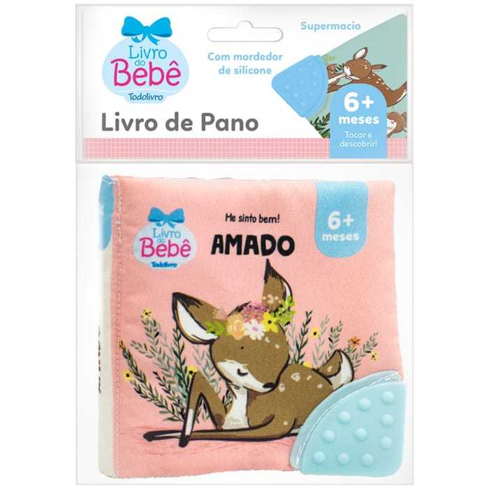 Livro de Pano com Mordedor