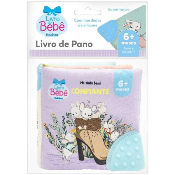 Livro de Pano com Mordedor