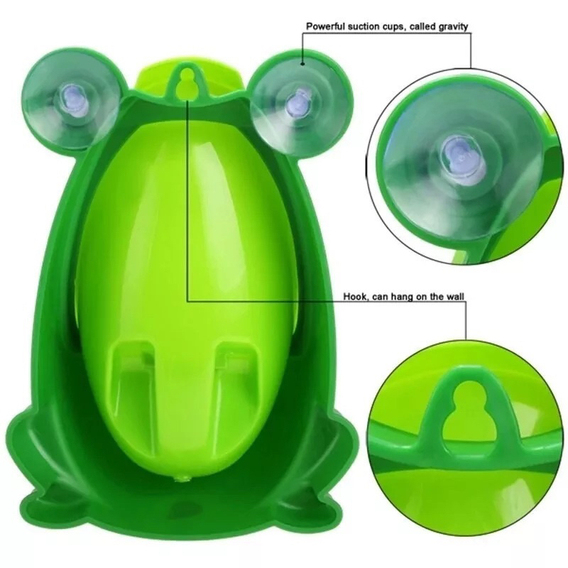 Mictorio Infantil Micbaby Sapinho com Ventosa Banheiro Pinico