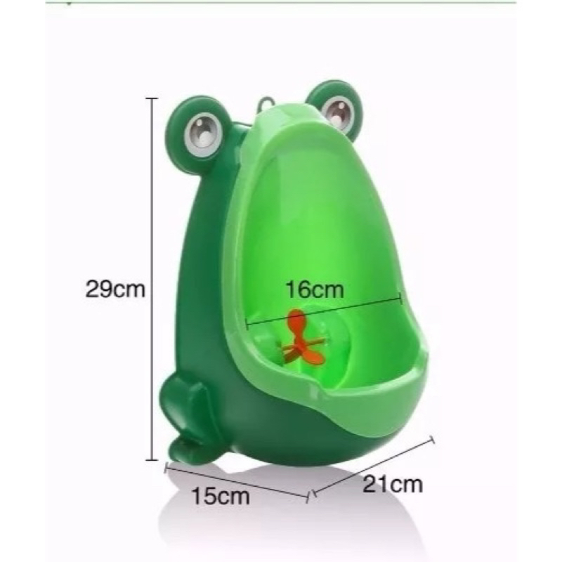 Mictorio Infantil Micbaby Sapinho com Ventosa Banheiro Pinico