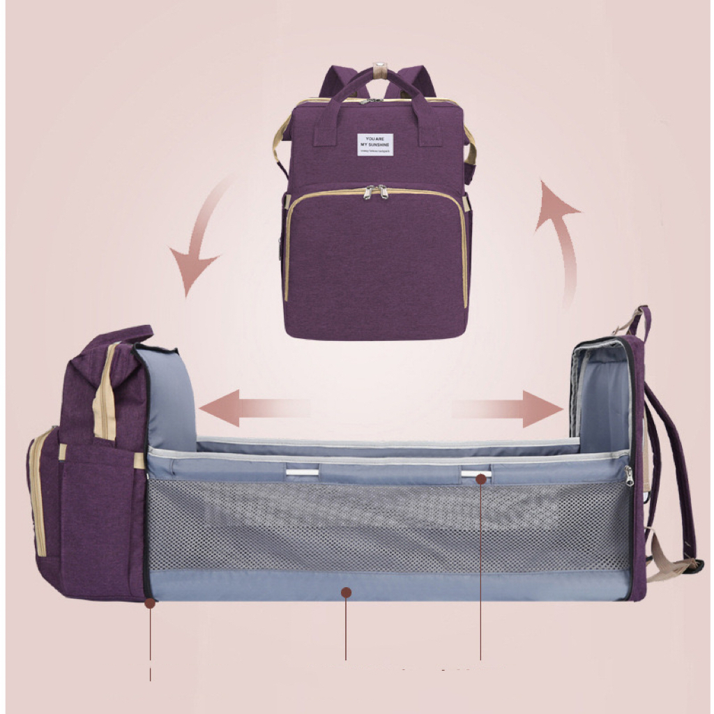 Mochila Maternidade com Berço Portátil