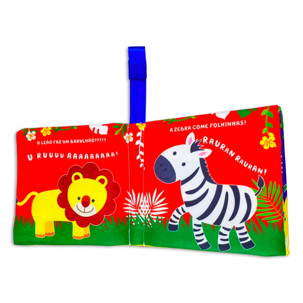 Coleção Livro de Pano 01 - Kit com 4 Livros de Pano