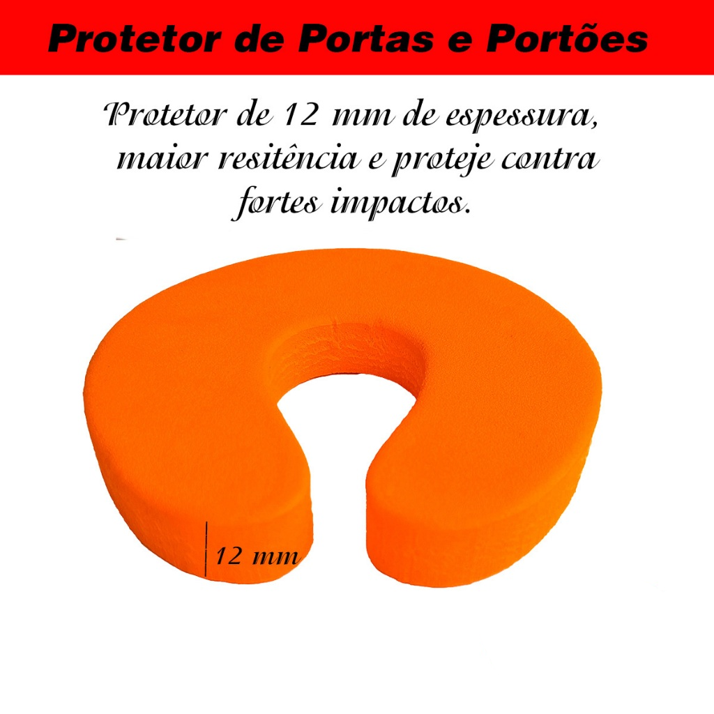Kit Protetor de Porta para Bebes – Mais segurança e tranquilidade para o seu lar