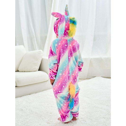 Pijama Macacão Infantil Menino Menina Peluciado Por Dentro E Fora