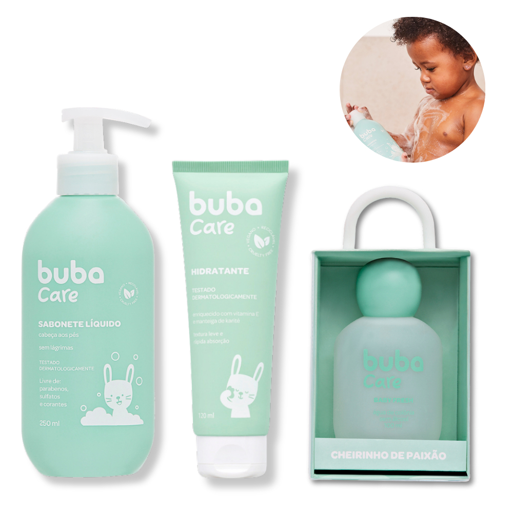Kits Higiene e Hora do Banho Buba