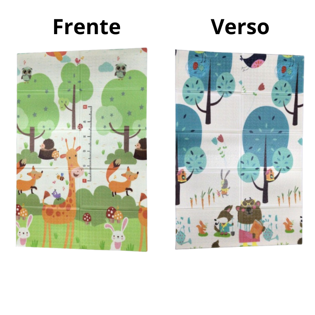 Tapete Dupla Face Infantil