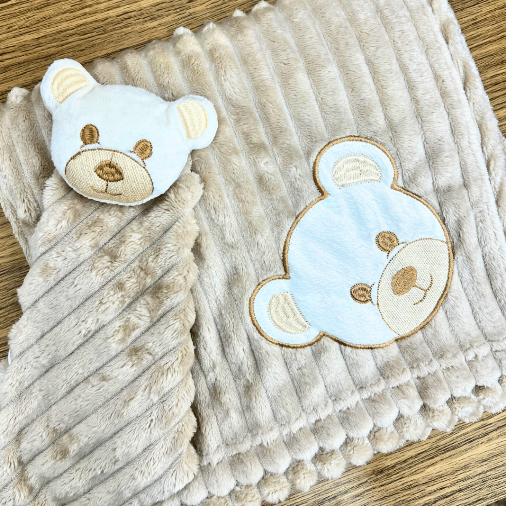 Kit 2 Peças Cobertor e Naninha para Bebê