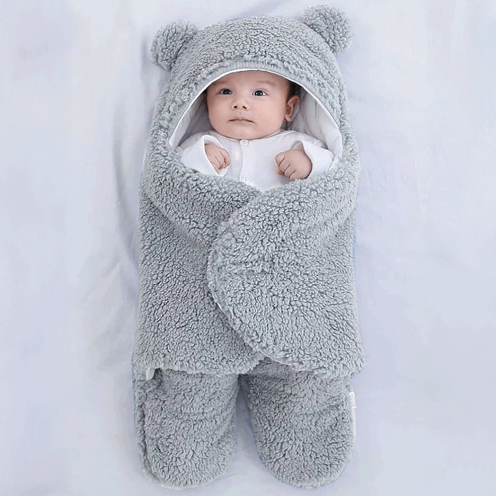 Saco de Dormir Ursinho - Conforto e Aconchego para os Primeiros Dias