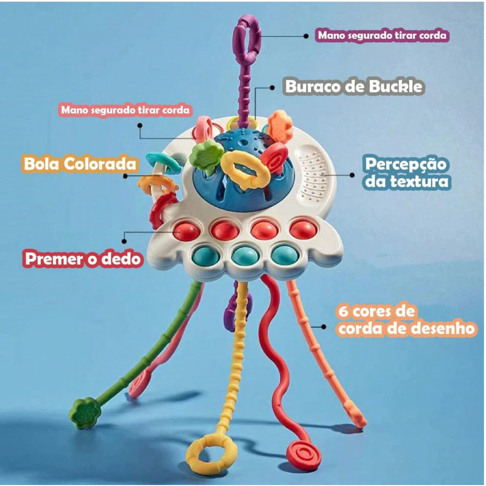Brinquedo Sensorial Educativo – Método Montessori