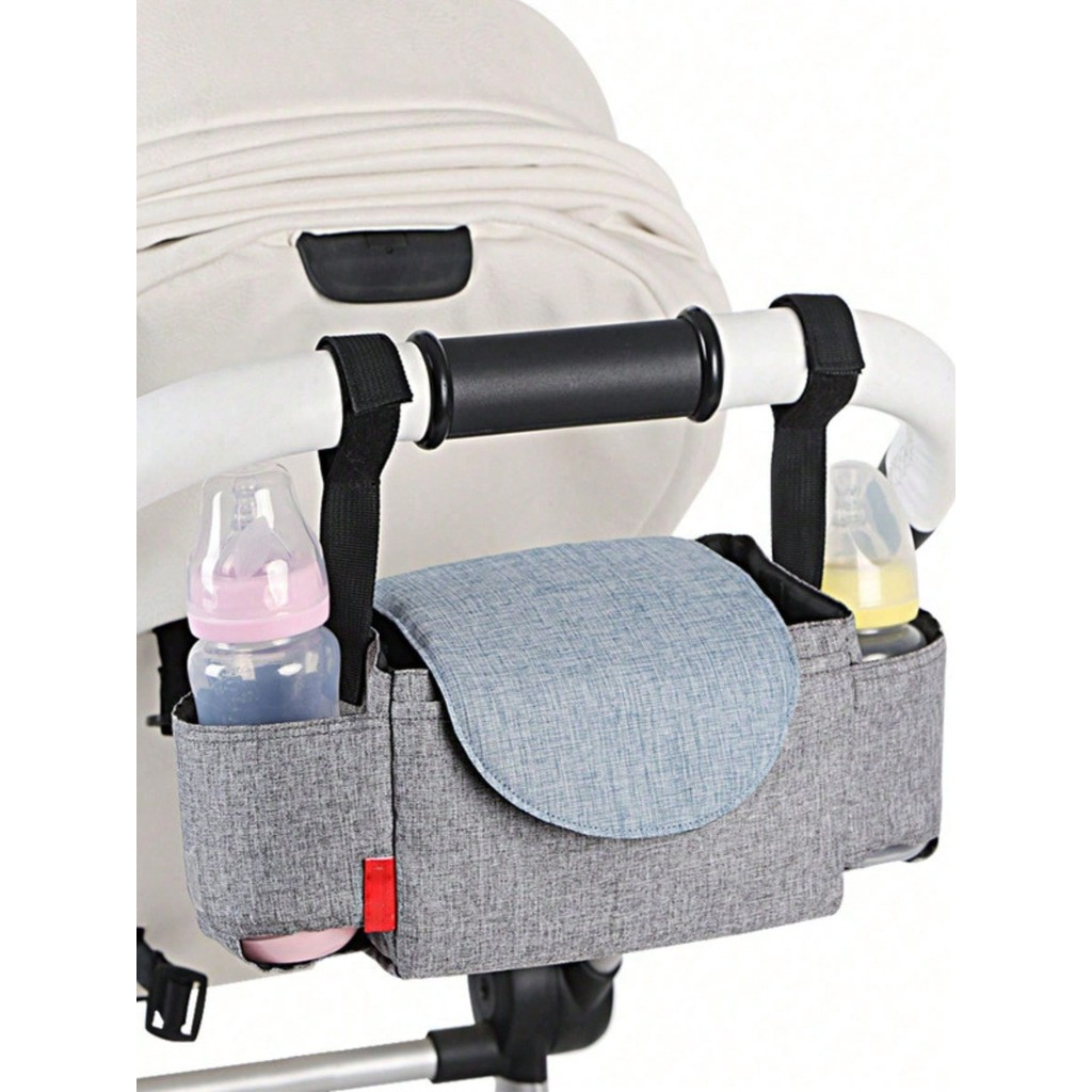 Bolsa Organizador Para Carrinho Bebê Porta Fralda Mamadeira