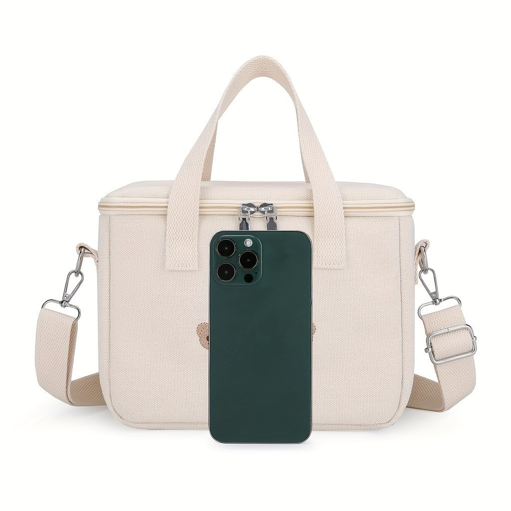 Bolsa térmica multifuncional à prova d'água de grande capacidade para almoço e viagem ISABELLA