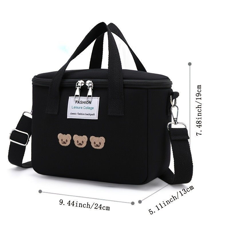 Bolsa térmica multifuncional à prova d'água de grande capacidade para almoço e viagem ISABELLA