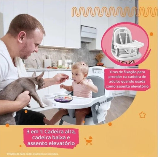 Cadeira de Alimentação 3 em 1 Berry