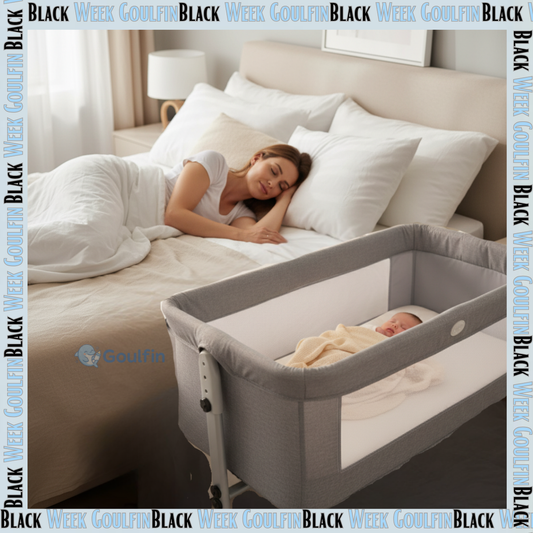 Berço Portátil 3 em 1 Goulfin