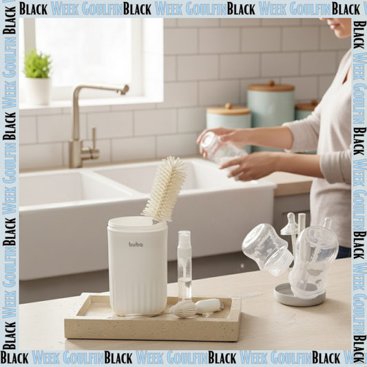 Kit de Limpeza de Mamadeira com Estojo