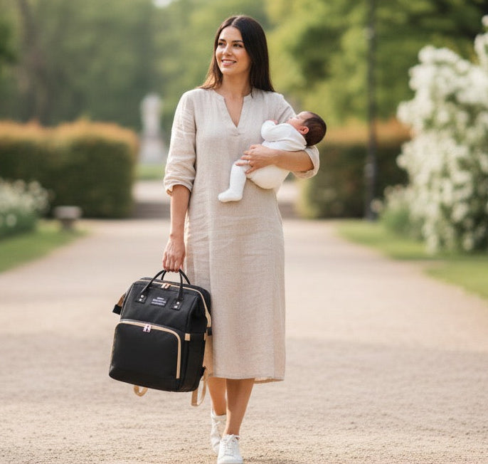 Mochila com Berço Portátil Goulfin