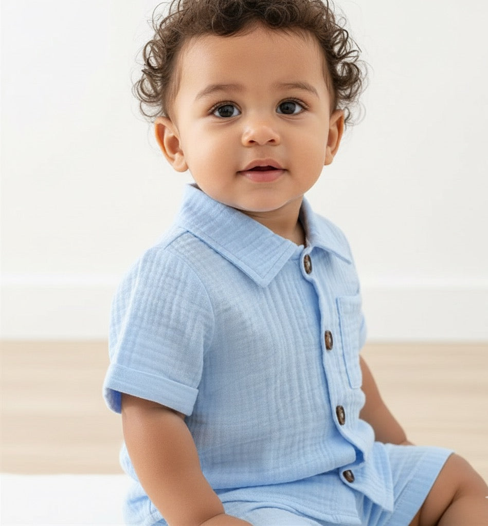 Conjunto de Verão em Linho