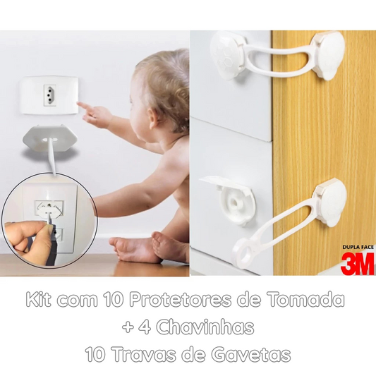 Kit Segurança Infantil – Mais tranquilidade no dia a dia com o seu bebê