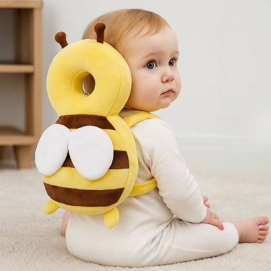 Mochila Almofada de Proteção para Cabeça e Costas do Bebê