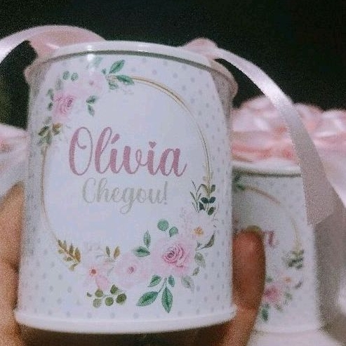 10 mini tubolata personalizada nascimento.