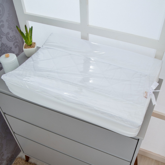 Trocador de Comoda Anatômico P com Capa Plástico Luxo para Bebe