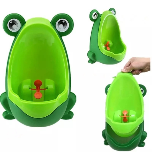 Mictorio Infantil Micbaby Sapinho com Ventosa Banheiro Pinico