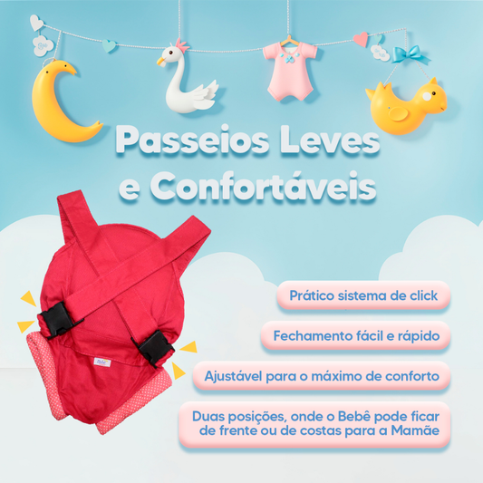 Canguru Bebê Passeio com Duas Posições | Bebe Passeio