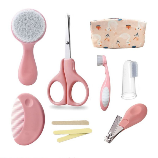 Kit 8 Higiene Cuidado Bebê Recém Nascido Essencial 13 Peças Cuidados Com O Bebê Recém Recém