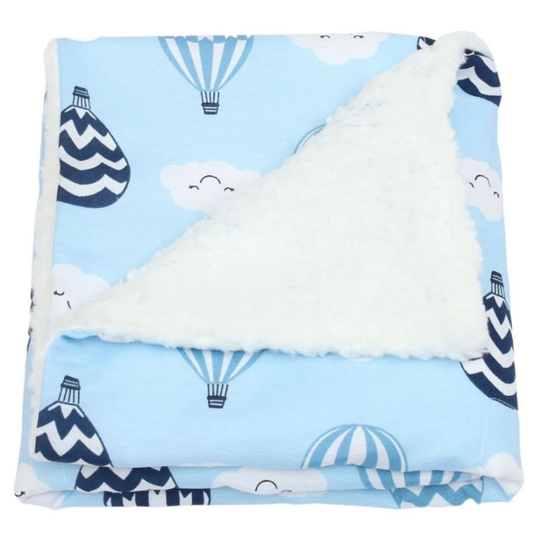 Manta de Bebê Coberdron (0,90cm x1,20m) ou Cobertor (0,75cm x 0,75cm) Sherpa Estampada Para Menino e Menina