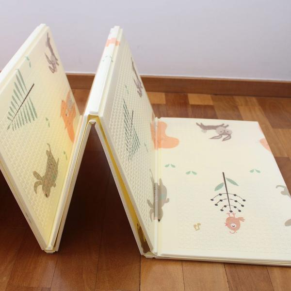 Tapete infantil Térmico Dobrável 1,8 x 1,2 dupla face