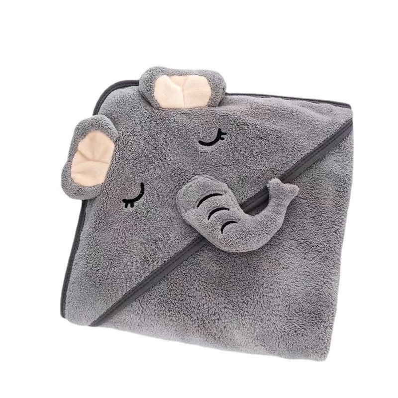 Toalha de Bichinho Infantil com Capuz