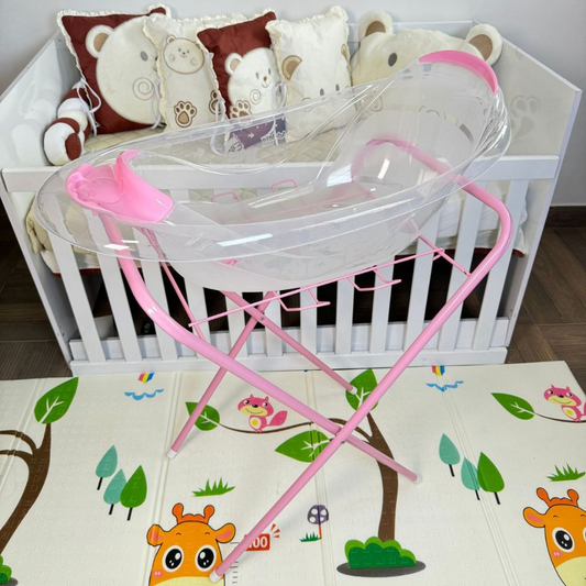 Banheira Infantil Compacta 22 Litros com Suporte