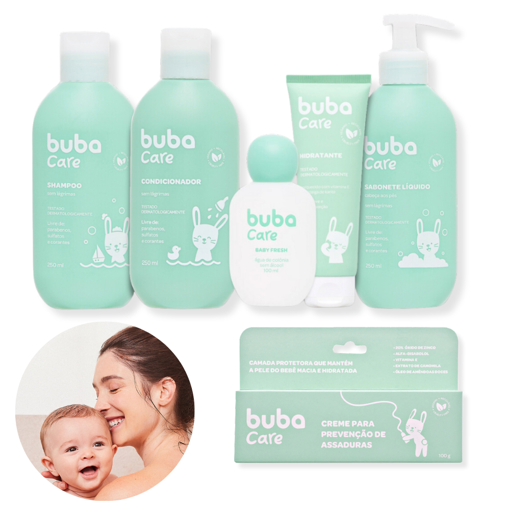 Kits Higiene e Hora do Banho Buba