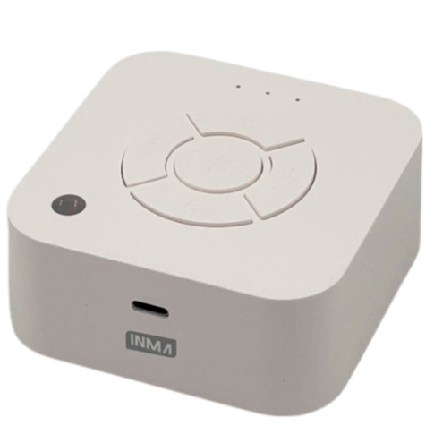 Máquina de ruído branco Som noturno para crianças Sono e Relaxamento do Bebê 9 Sons Bateria Led USB