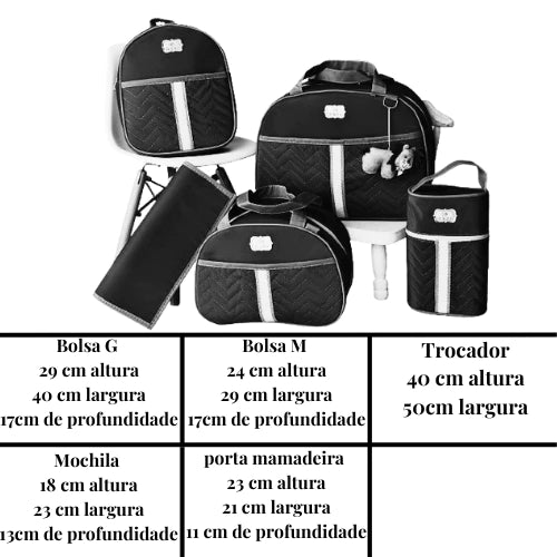 Kit Bolsa Maternidade Completo