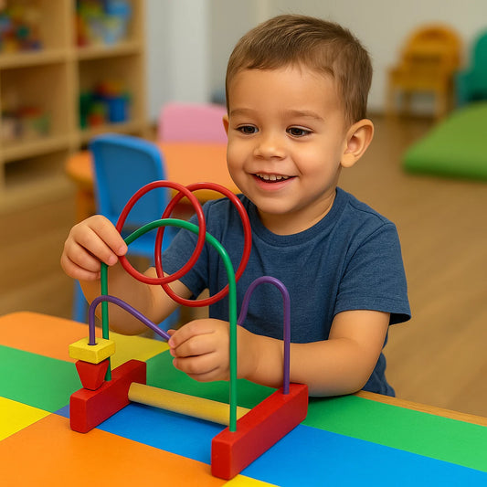 Aramado Montanha-Russa Brinquedo Montessori Educativo