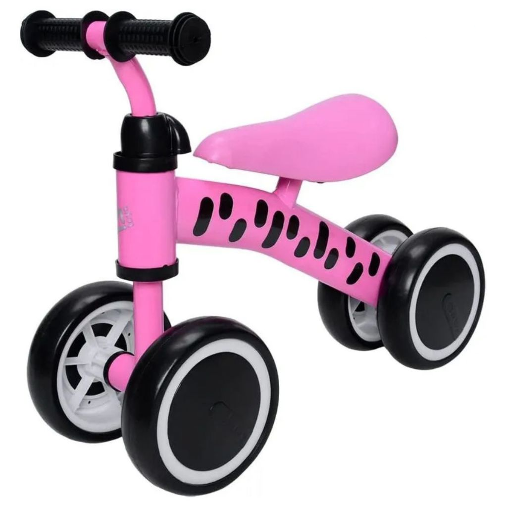 Andador Infantil Rosa Bicicleta de Equilíbrio sem Pedal Zippy Toys