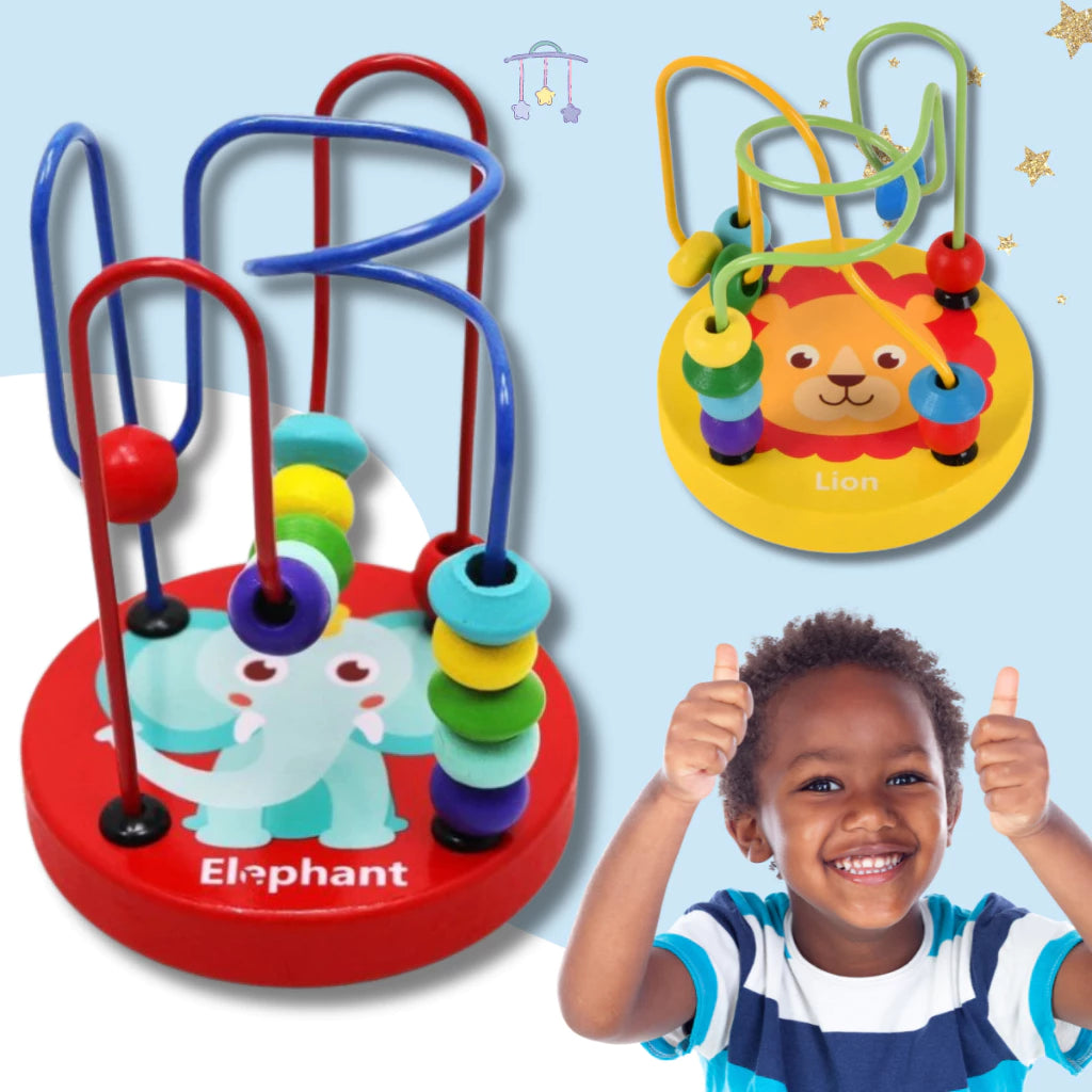 Kit 2 Brinquedos Educativos – Torre Montessori + Aramado Montanha-Russa