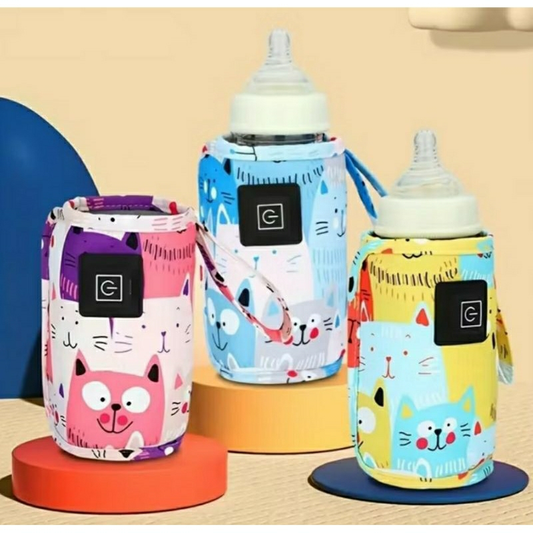 Aquecedor de mamadeira Usb portátil regulagem de temperatura